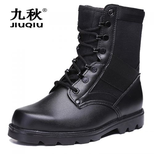 Boots - chaussures en toile tête carrée pour printemps - mouvement - semelle caoutchouc - Ref 951327