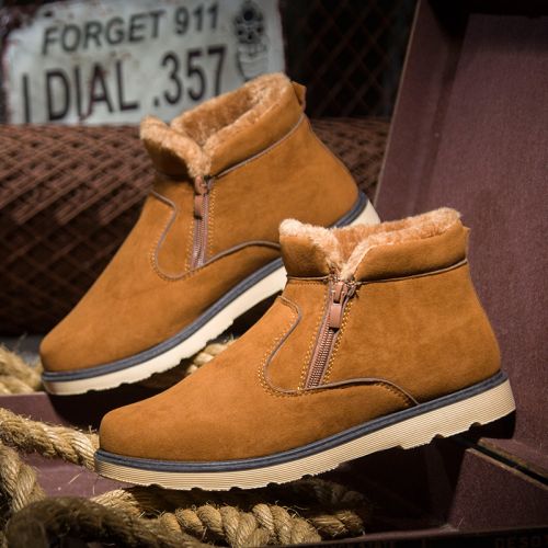 Boots - chaussures en ronde pour hiver - loisir - semelle caoutchouc - Ref 951488