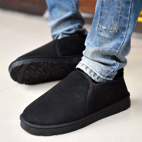 Boots - chaussures en ronde pour hiver - tendance des jeunes - semelle caoutchouc - Ref 951584