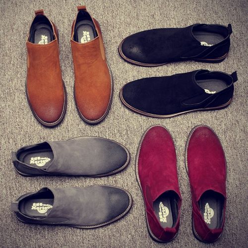 Boots - chaussures en ronde pour hiver - tendance des jeunes - semelle caoutchouc - Ref 951599