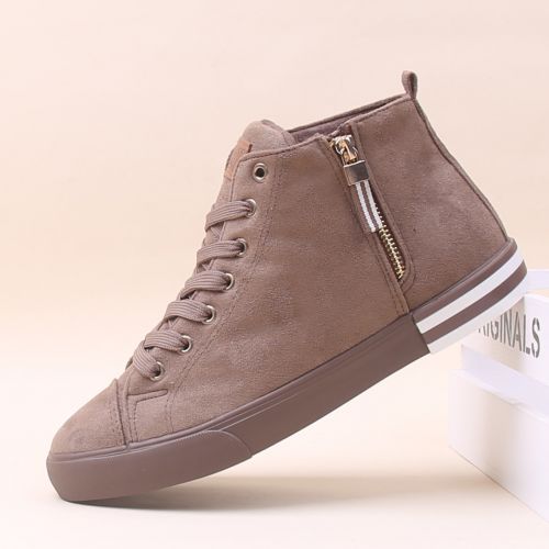 Boots - chaussures en de vache autre pour hiver - semelle caoutchouc - Ref 951604