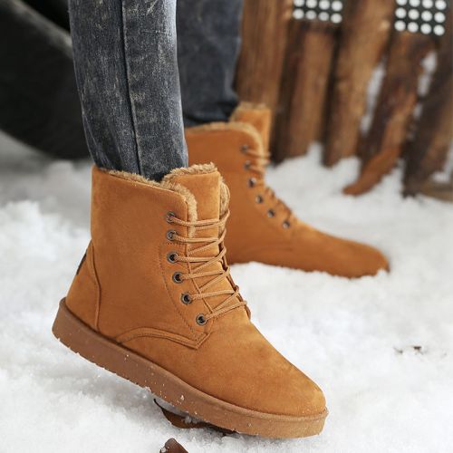 Boots - chaussures en ronde pour hiver - loisir - semelle caoutchouc - Ref 951605