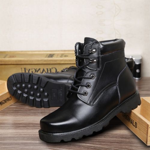 Boots - chaussures en Ercengzhupi ronde pour hiver - loisir - semelle caoutchouc - Ref 951634