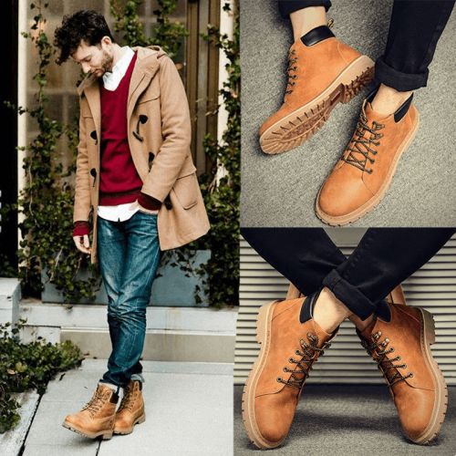 Boots - chaussures en PU ronde pour hiver - Europe - semelle TPR - Ref 951762
