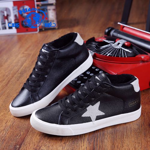 Boots - chaussures en Microfiber ronde pour hiver - loisir - semelle caoutchouc - Ref 951793