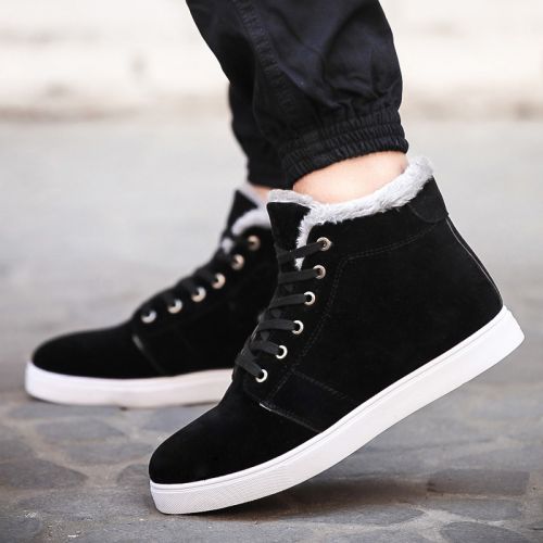 Boots - chaussures en ronde pour hiver - tendance des jeunes - semelle caoutchouc - Ref 951803