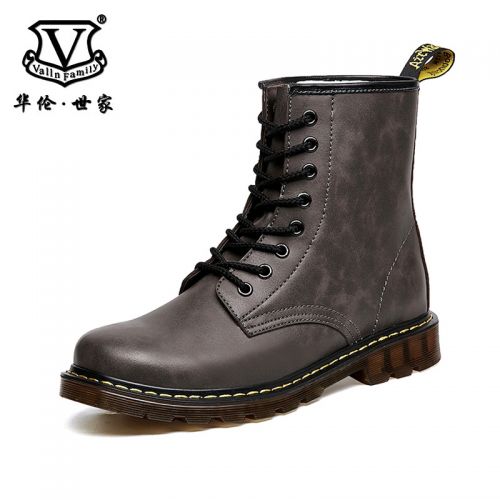 Boots - chaussures en Microfiber VALLNFAMILY ronde pour printemps - Angleterre - semelle PU - Ref 951805