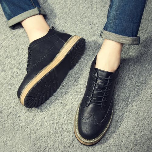 Boots - chaussures en Microfiber ronde pour hiver - loisir - semelle caoutchouc - Ref 951867