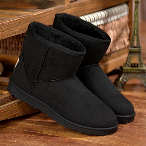 Boots - chaussures en PU ronde pour hiver - loisir - semelle TPR - Ref 951921