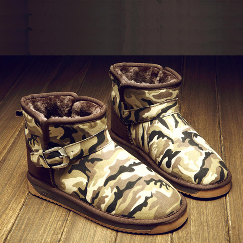 Boots - chaussures en toile ronde pour hiver - loisir - semelle TPR - Ref 951974