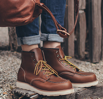 Boots - chaussures en plancher de cuir, En plus de de vache, MR.A ronde pour hiver - loisir - semelle caoutchouc - Ref 9