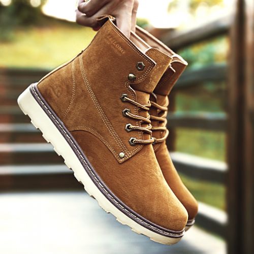 Boots - chaussures en PU TCELLARS ronde pour hiver - Retro - semelle caoutchouc - Ref 952020