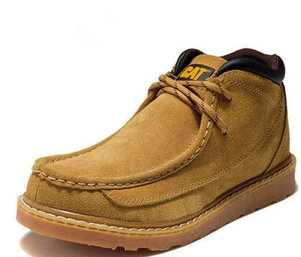 Boots - chaussures en plancher de cuir, En plus de de vache, CATPT ronde - semelle TPR - Ref 952029