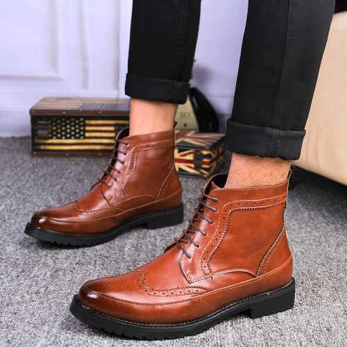 Boots - chaussures en PU SHEEPSSOO ronde pour hiver - tendance des jeunes - semelle caoutchouc - Ref 952149