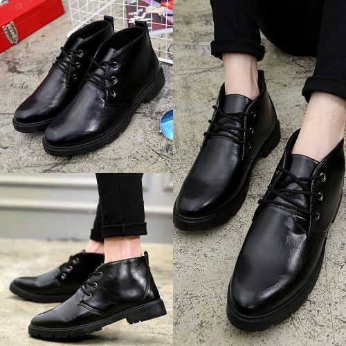 Boots - chaussures en PU OUTDO ronde pour printemps - Angleterre - semelle mousse - Ref 952155