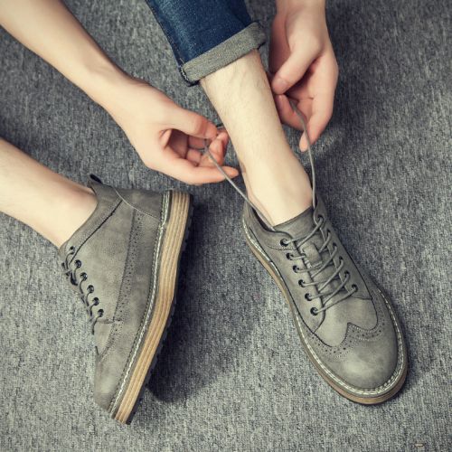 Boots - chaussures en Microfiber JARKENI ronde pour printemps - loisir - semelle caoutchouc - Ref 952272