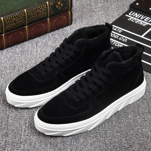 Boots - chaussures en Ercengzhupi ronde pour hiver - loisir - semelle caoutchouc - Ref 952289