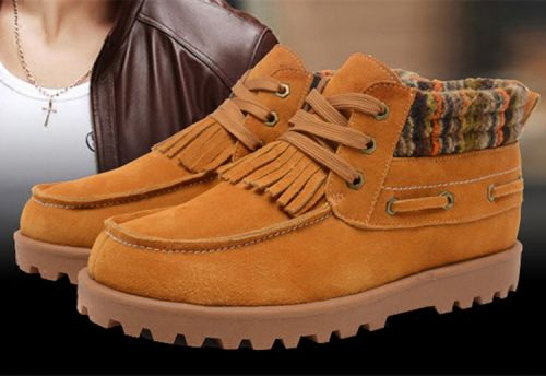 Boots - chaussures en de vache - semelle TPR - Ref 952306