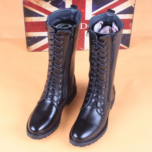 Boots - chaussures en PU pointu pour printemps - tendance des jeunes - semelle caoutchouc - Ref 952337