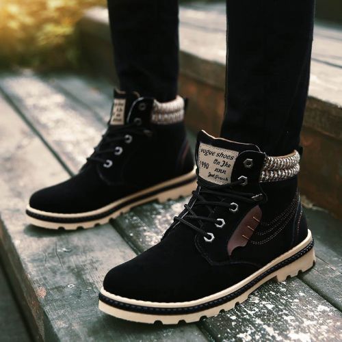 Boots - chaussures en ronde pour hiver - loisir - semelle caoutchouc - Ref 952360