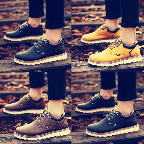 Boots - chaussures en Cuir spatial ronde pour hiver - tendance des jeunes - semelle caoutchouc - Ref 952371