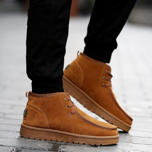 Boots - chaussures en FULLMIR tête carrée pour hiver - loisir - semelle caoutchouc - Ref 952430