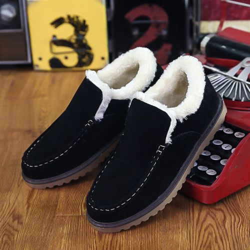 Boots - chaussures en ronde pour hiver - tendance des jeunes - semelle caoutchouc - Ref 952461