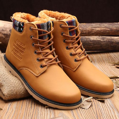 Boots - chaussures en PU ronde pour hiver - semelle tpu - Ref 952462
