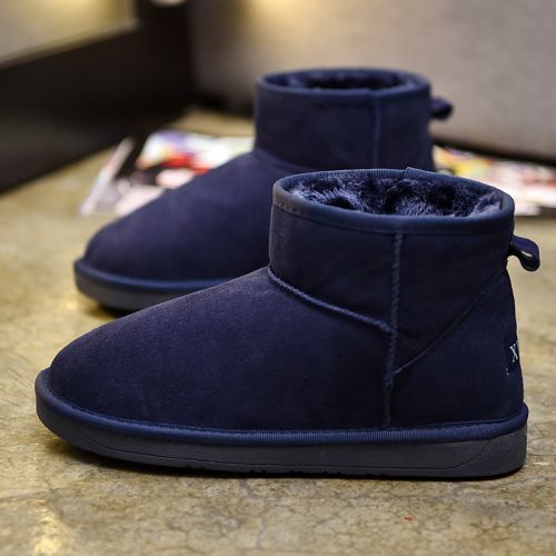 Boots - chaussures en MOCIRRDON ronde pour hiver - loisir - semelle caoutchouc - Ref 952465