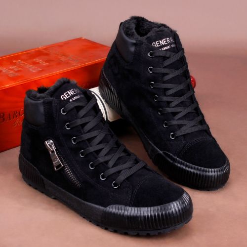 Boots - chaussures en ronde pour hiver - semelle caoutchouc - Ref 952527