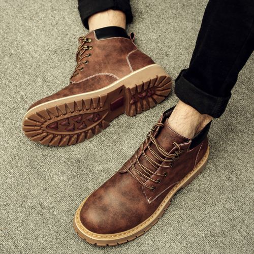 Boots - chaussures en Microfiber JIXIRAM ronde pour hiver - loisir - semelle caoutchouc - Ref 952550