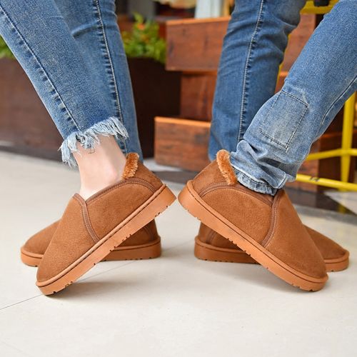 Boots - chaussures en ronde pour hiver - tendance des jeunes - semelle caoutchouc - Ref 952593