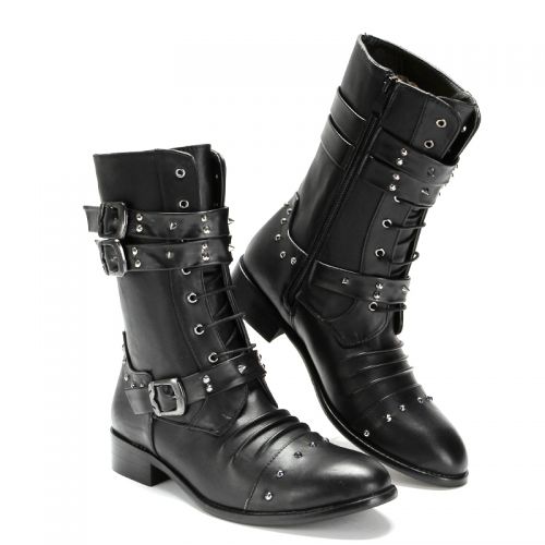Boots - chaussures en cuir RICHIE DANTON pointu - Angleterre - semelle fond composite - Ref 952606