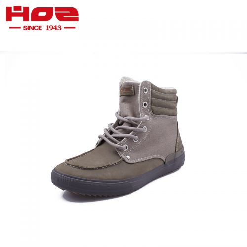 Boots - chaussures en toile ronde pour hiver - loisir - semelle caoutchouc - Ref 952648