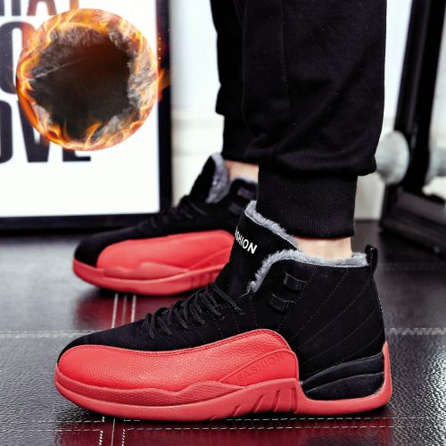 Boots - chaussures en Microfiber ronde pour hiver - loisir - semelle caoutchouc - Ref 952678