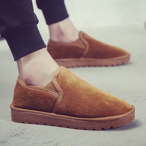 Boots - chaussures en ronde pour hiver - tendance des jeunes - semelle caoutchouc - Ref 952686