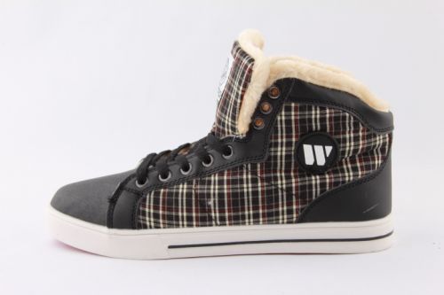 Boots - chaussures en PU WARRIOR pointu pour hiver - Ref 952713