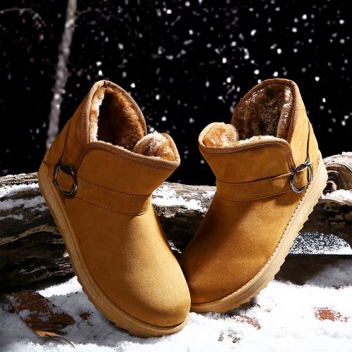 Boots - chaussures en ronde pour hiver - Ref 952867