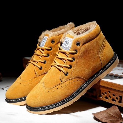 Boots - chaussures en ronde pour hiver - tendance des jeunes - semelle caoutchouc - Ref 952915