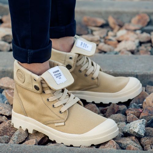 Boots - chaussures en toile ronde pour été - semelle caoutchouc - Ref 952923