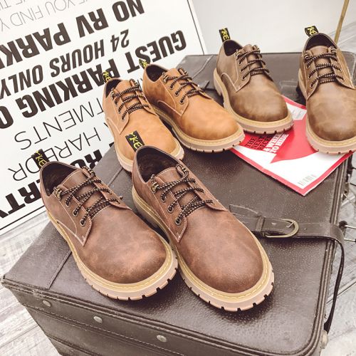Boots - chaussures en Ercengzhupi ronde pour printemps - semelle caoutchouc - Ref 952924