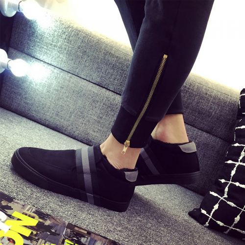 Boots - chaussures en toile ronde pour hiver - mouvement - Ref 952957