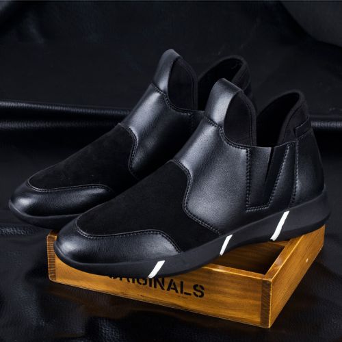 Boots - chaussures en Microfiber DOBOMRVII ronde pour hiver - loisir - semelle caoutchouc - Ref 953009