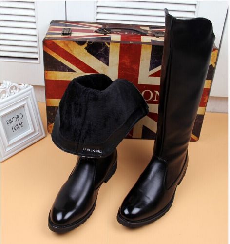 Boots - chaussures en PU pointu pour hiver - punk - semelle caoutchouc - Ref 953060