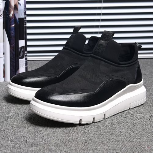 Boots - chaussures en Microfiber ronde pour printemps - loisir - semelle mousse de caoutchouc - Ref 953118