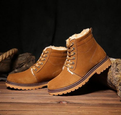 Boots - chaussures en ronde pour hiver - loisir - semelle caoutchouc - Ref 953190
