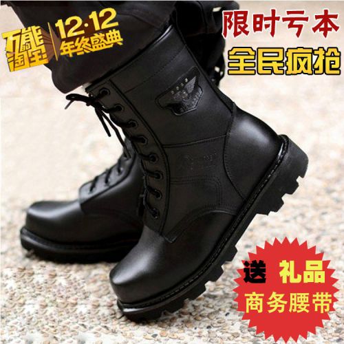 Boots - chaussures en Une variété de matériaux épissure tête carrée pour hiver - Angleterre - semelle caoutchouc - Ref 953259