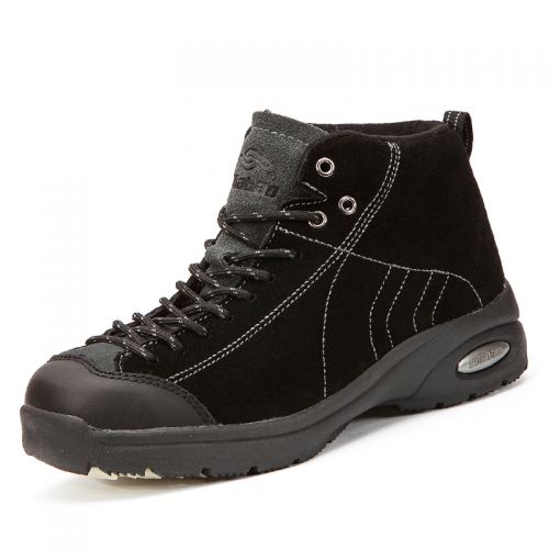 Boots - chaussures en Nubuck ronde pour hiver - loisir - semelle TPR - Ref 953329
