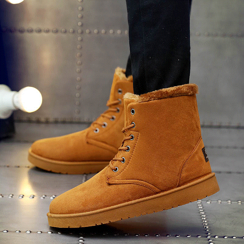 Boots - chaussures en ronde pour hiver - loisir - semelle caoutchouc - Ref 953529