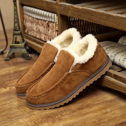 Boots - chaussures en ronde pour hiver - semelle caoutchouc - Ref 953530